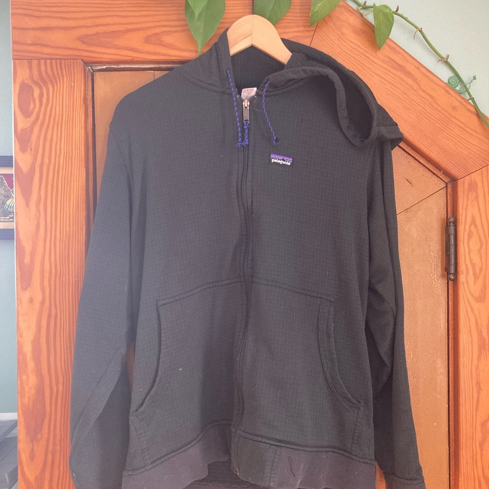Patagonia Black Full-Zip Hoodie